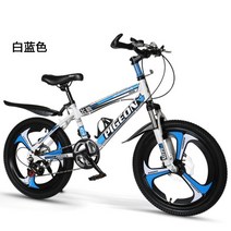 피죤 어린이 에어로휠 자전거 키즈 바이크 8 10 세 12 14 15 세 초등학생 MTB자전거, 표준cm, [변속] 20인치 화이트 블루+마그네슘 합금