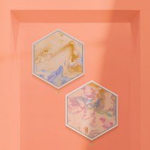 위아트 추상화 몬드리안 앙리마티스 그림 모던아트 육각 팔각 다각액자 12종, 5.디자인랩_댄싱_3(팔각)