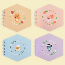 아트박스/퍼니디 카카오프렌즈 플라워 형태노트, 튜브