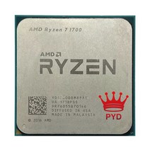 AMD Ryzen 7 1700 R7 1700 3.0 GHz 8 코어 16 스레드 CPU 프로세서 YD1700BBM88AE 소켓 AM4