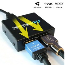 맑은 Coms HDMI 선택기 (3:1) 2.0 지원 4K2K (60Hz) 리모콘, 1