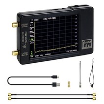 Tinsa 스펙트럼 분석기 핸드 헬드 RF 2.8 인치 디스플레이 내장 배터리 ESD 보호 기능, 한개옵션0