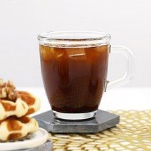 글라스락 다용도 내열강화 유리 머그 350ml, 2개