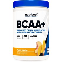 뉴트리코스트 BCAA 파우더 분말 가루 390g 피치 망고 30회분, 상품선택