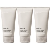 이니스프리 화산송이 모공 바하 클렌징 폼 150ml 3개, 단품, 단품
