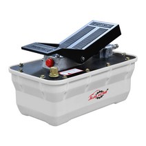 에어 유압펌프 판금 작기 발펌프 유압램 실린더 작키, 1.6L 알루미늄 케이싱 펌프+송유관