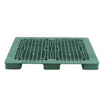 ABC플라스틱 국산 수출용 경량용 중량용 내수용 플라스틱 파렛트 파레트, 23_단면용1111 녹색(10.5kg)