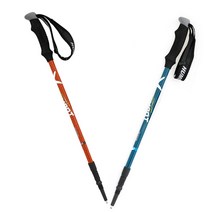휴몬트 3단 등산스틱 MSL-500 EVA 2p, 오렌지