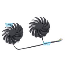 오리지널 MSI RX570 MECH2 8GB 그래픽 카드 냉각 팬 PLD10010B12HH 12V 0.40A, 한개옵션0