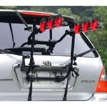 승용차 자전거 캐리어 거치대 렉 뒤걸이 승합차 후미, 블랙 (패키지 6kg)