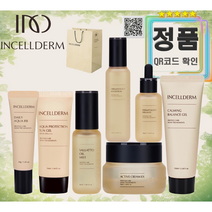 [인셀덤 본점] 정품QR인증 / 당일발송 - 7종 BASIC SET [ 부스터+세럼+크림+카밍젤+미스트+선크림+비비 ] + 고급종이백 / 자외선차단 주름개선 INCELLDERM, 1개