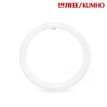 금호전기 써크라인 원형 형광등 형광 램프 단파장 FCL, 주광색(흰색빛), 번개표써크라인FCL32SD