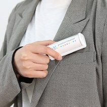 일본생산 미세먼지제거 롤테이프 면접미팅 핸디클리너먼지테이프 휴대클리너 먼지제거기 돌돌이 롤크리너 옷솔 먼지찍찍이 먼지청소기 털제거기 먼지털이개, 블랙