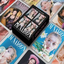 55 장/Kpop TWICE Lomo 카드 새로운 앨범 사랑의 맛 모모 사나 포토 카드 팬 아이돌 선물 엽서 K-팝 카드, TWICE-1