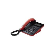 사무용/가정용 발신 유선 전화기 GS-492C(적색)지엔텔