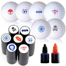 골프공마커 골프볼마크 골프공도장 스탬프 내공마킹표시, 스탬프_더블아이