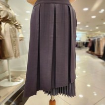 [보에띠] 랩주름 스커트 bosk22n30 동아강북점