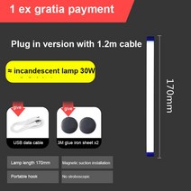 스튜디오조명 카메라 라이트 스탠드 비디오그래프 전문가용3색 충전식 Led 무드 조명 블루 퍼플 사진 라, 12 White 17cm plug-in