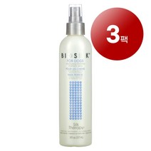 리암마켓 Biosilk 바이오실크 강아지용 모이스처라이징 워터리스 샴푸 스프레이 237ml 1팩, 3팩