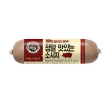 CJ제일제당 정말 맛있는 소시지, 5개, 160g