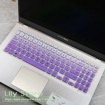 Asus Vivobook 15 F512FA F512DA F512F F512 A512 A512FJ A512F X512F FA DA 15.6 인치 실리콘 노트북 키보드 커버 스킨, [11] fadegreen