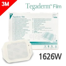 3M 테가덤 1626W 10cm x 12cm 50장 드레싱 방수밴드, 1개