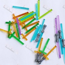 레고 MOC 기술 블럭 테크닉 10 개몫 무작위 헤어 광선 검 헬멧 액세서리 액션 빌딩, 무작위 10개