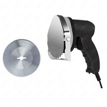 식품교반충진기 KS100E Rotisserie 상업용 전기 터키 도너 케밥 커터 나이프 Shawarma Gyros Slicer Machin, 02 Black-Round Blade_02 EU