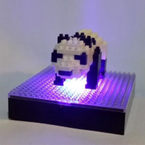 오너클랜 LOZ 다이아몬드 미니블럭용 LED 베이스 플레이트, 본품, 단일