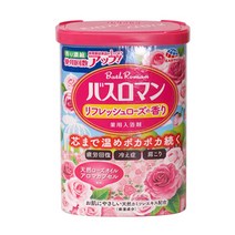[입욕제] 일본입욕제-바스로망 릴랙스 장미(600g) (입욕 비누 바스붐첨가물), 1개, 장미 입욕제-600g