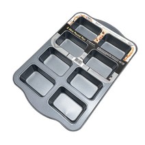 6066. 미니파운드팬 8구 (360x239x38)