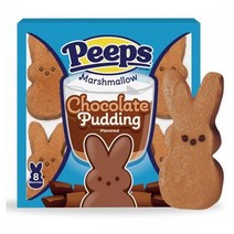 Peeps 핍스 토끼모양 초코푸딩 마쉬멜로우 85G