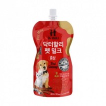 re_ss_439_애견 음료수 200ml 1p 영양간식 우유 펫밀크 홍삼