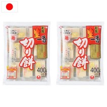 일본 에치고 제과 키리모찌 구워먹는떡 찹쌀떡 절떡 400g 2팩