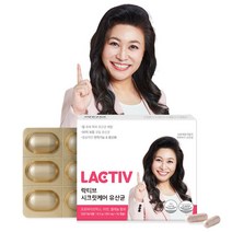 락티브 시크릿케어 유산균 350mg x 30캡슐, 1개