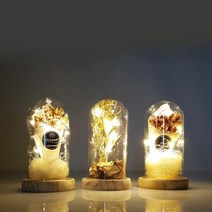 LED 꽃무드등S_소망 인테리어 선물 드라이플라워 부케, 단품