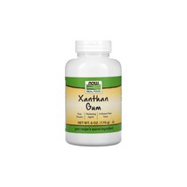 나우푸드 리얼푸드 잔탄 xanthan gum 크산탄 산탄 껌 170g(6oz), 1개