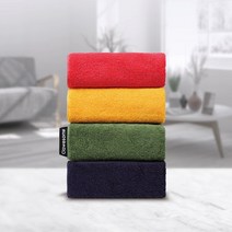 CLAWESOME DEEP LINE TOWEL 클라우썸 딥컬러라인 230g 40x85cm 모달수건 호텔타올, 옐로 1P