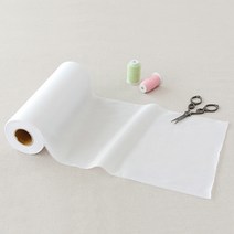 소잉홀릭 1롤 접착심지 / 고급 롤스판심지 화이트 - 폭21cm 20마 / 31-638