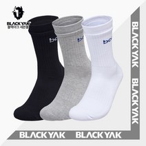 블랙야크 등산양말 bcc스포츠삭스 남여공용 캐주얼 기능성 아웃도어 장목양말, 24, BLACK