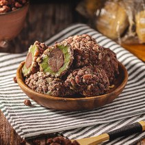 제주도 맛있는 오메기떡 팥 콩 택배 직배송 낱개포장 선물고팡 선물세트 떡주문, 25개입(팥)