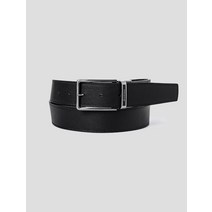 Beanpole Accessory 빈폴 헤릿 에폭 리버시블 벨트 - Black