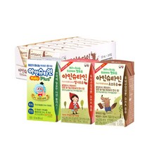 머리가 마시는 우리아이 첫우유 아인슈타인 우유 120ml X 24개, 아인슈타인 딸기우유 120ml X 24개