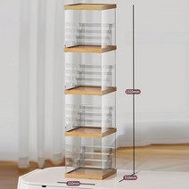 [해외] 피규어 모델 작업 피규어보관함 피규어장식장 직구, 9.With light model 4