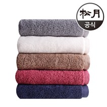 송월타월 40수 팔로우 200g 5장, 딥핑크 5장, 5개