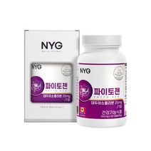 식약처인증 대두이소플라본 파이토케미컬 뼈건강에도움 여성건강기능식품 뉴일리 파이토젠60캡슐, 540켑슐, 9개