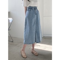 수키 앞트임 사이드밴딩청치마 1114725