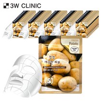 3W CLINIC 후레쉬 감자 마스크 시트 50매, 50개, 1개