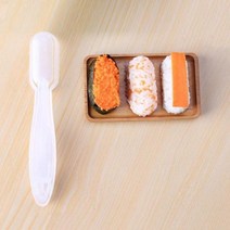 주먹밥 스시 도시락 틀 통 도구 금형 주방 몰드 메이커 군함 몰드 타원형 만들기 아침 식사 키트, 1개