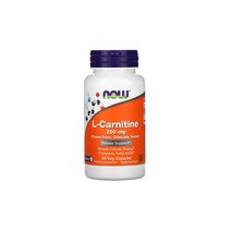 NOW Foods 나우푸드 L-Carnitine 250mg 60베지캡슐 아미노산 스테아린산마그네슘 이산화규소